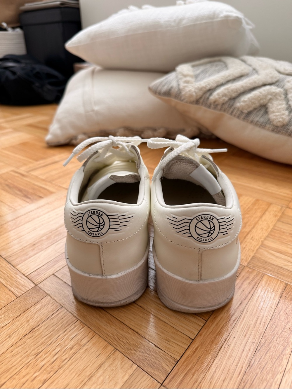 Golden goose stardan total white sneakers - Picture 4 of 9